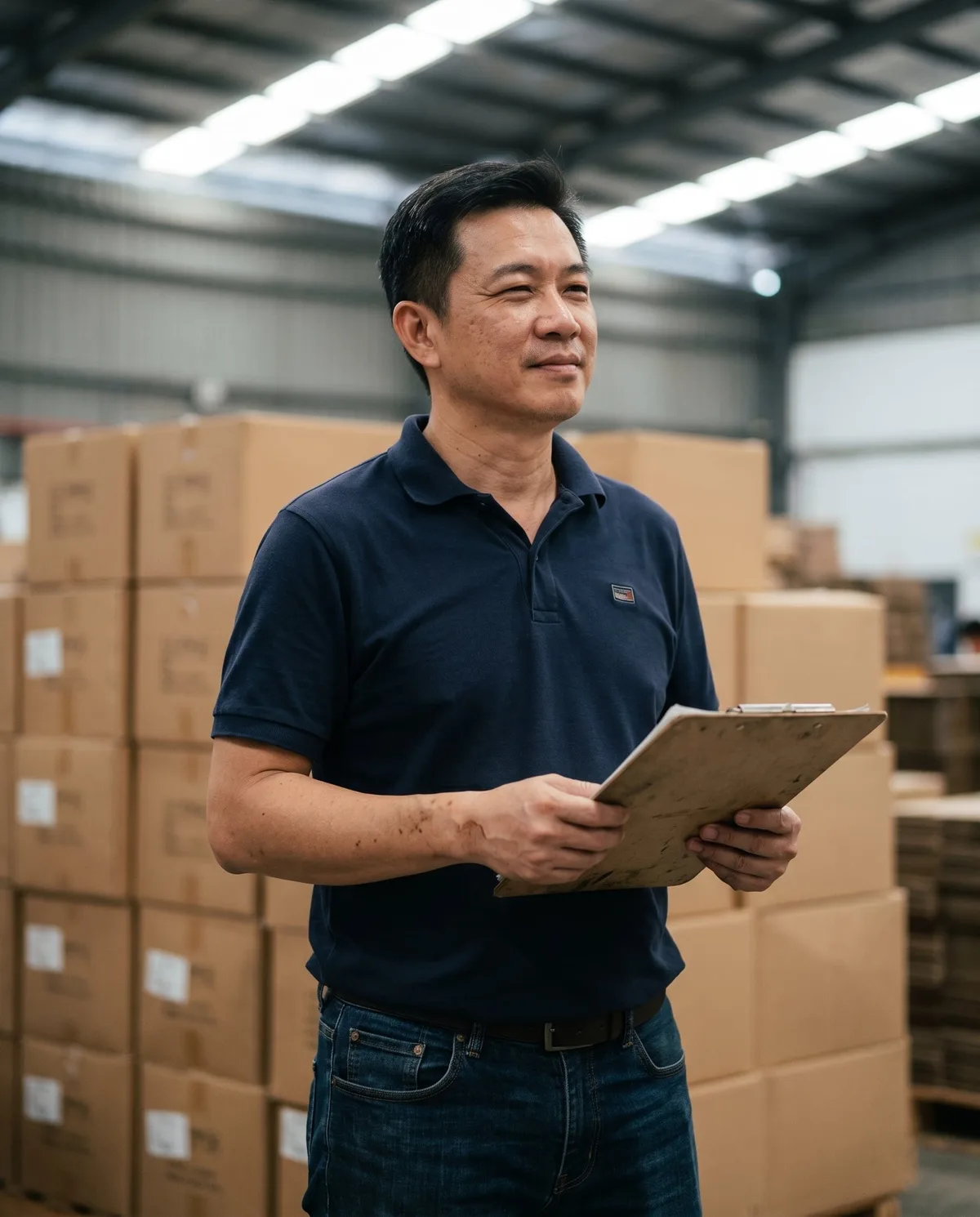 Malaysian Chinese man owner of a packaging manufacturing SME, a typical SSAM Group tax consultant client.