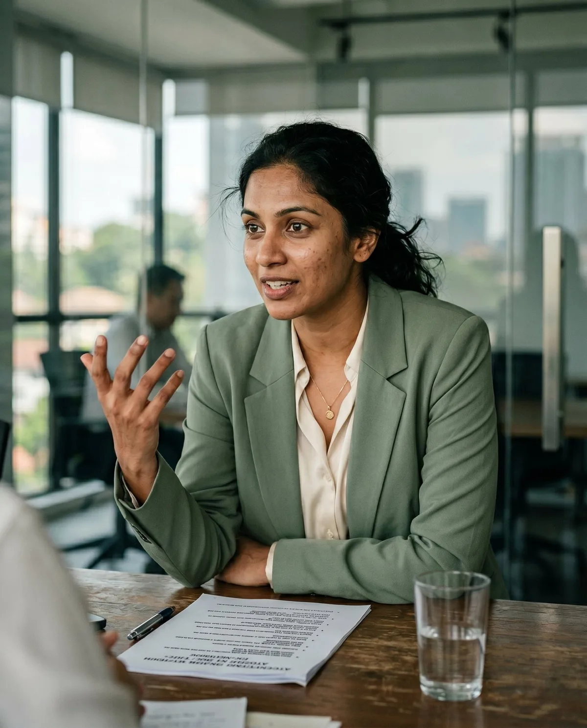 Malaysian Indian woman director of a training and HR consultancy in Kuala Lumpur, a typical SSAM Group tax consultant client.