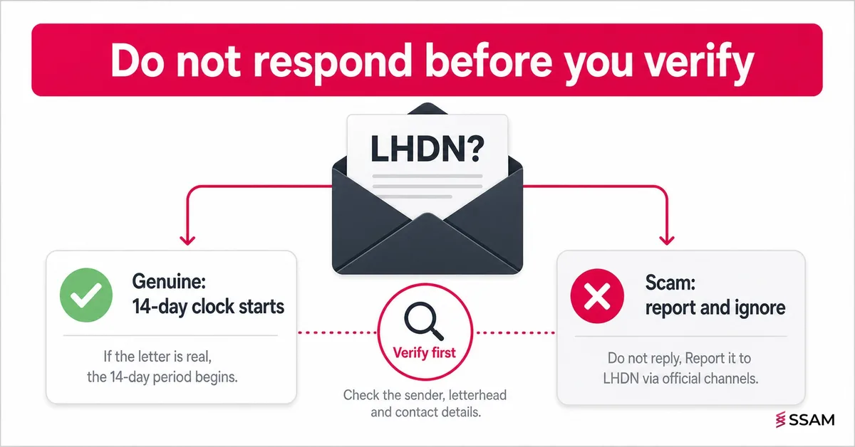 LHDN Letter: Genuine Audit or Scam?